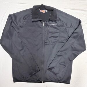Merrell Black Full-Zip Jacket size: X-Large